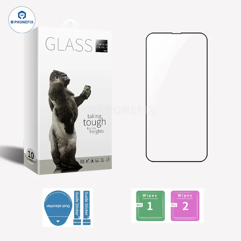 Film de protection en verre trempé HD anti-regards pour iPhone 16 Pro Max