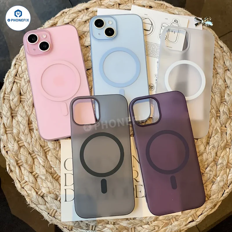 Coque anti-chute avec MagSafe pour iPhone 16 Pro Max
