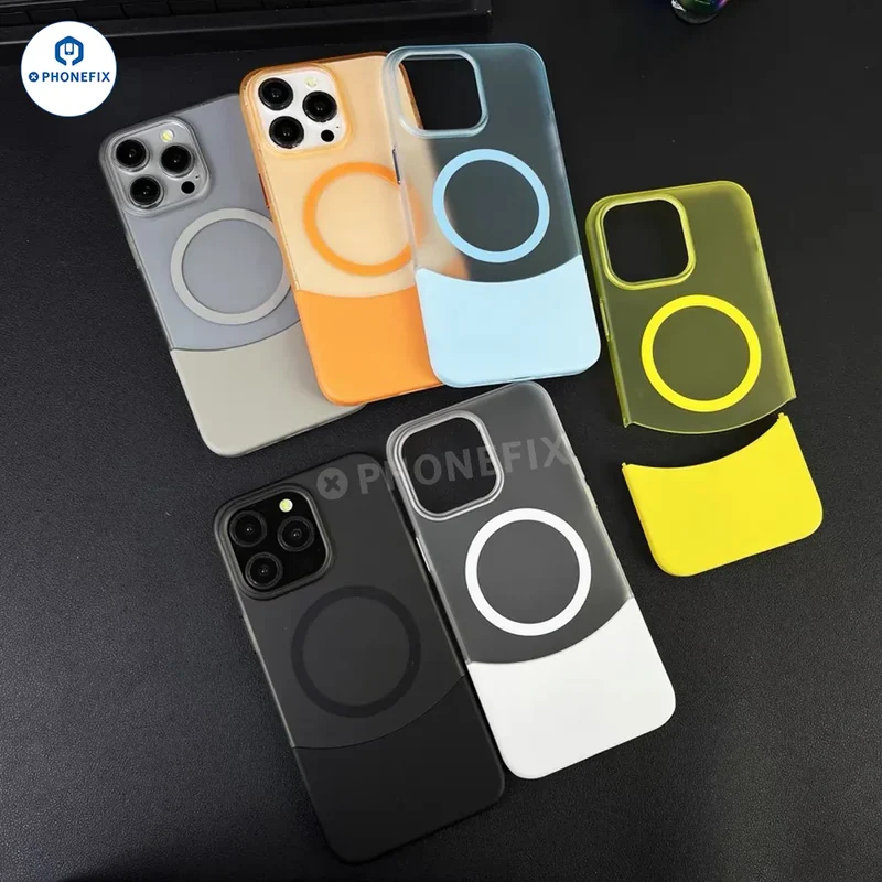 Coque anti-chute avec MagSafe pour iPhone 16 Pro Max