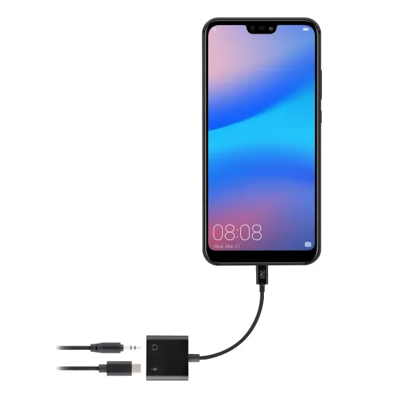 Adaptateur USB Type-C vers jack 3.5 / USB Type-C