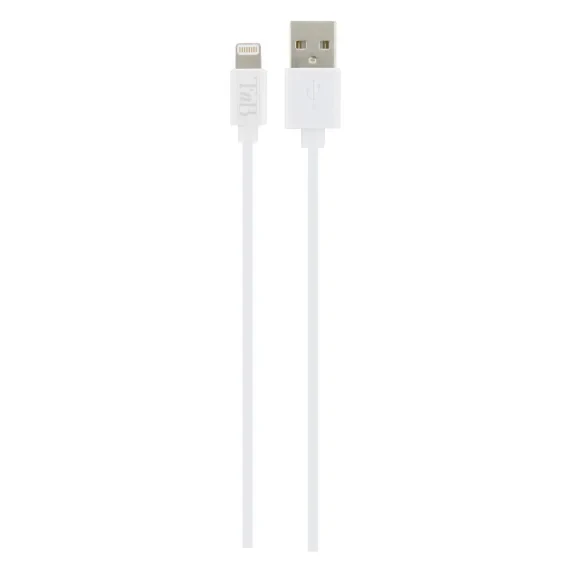 Pack de charge secteur 1 USB 12W + câble Lightning Blanc