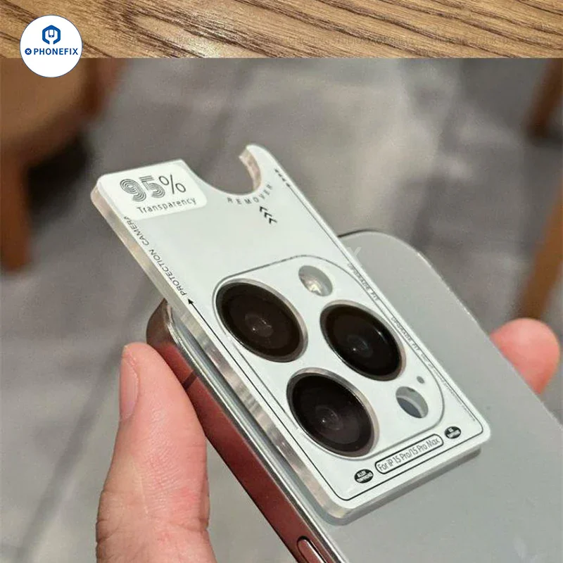 Film de protection pour objectif d'appareil photo AR pour iPhone 16 Plus et 16 Pro Max