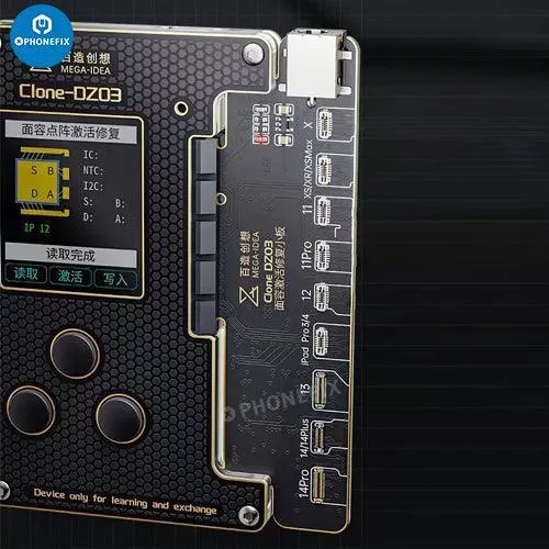 Instrument de réparation de matrice de points Clone DZ03 pour iPhone X-15 Pro Max