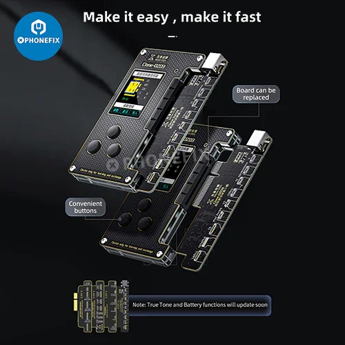 Instrument de réparation de matrice de points Clone DZ03 pour iPhone X-15 Pro Max