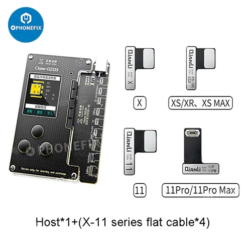 Instrument de réparation de matrice de points Clone DZ03 pour iPhone X-15 Pro Max