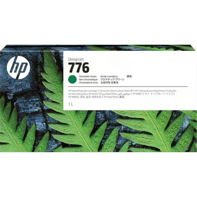 Cartouche d'encre jet d'encre HP 776 d'origine - Pack vert chromatique 1XB03A