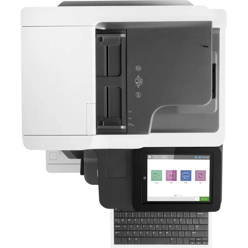 Imprimante multifonction laser HP LaserJet Enterprise M636z - Monochrome - Copieur/Télécopieur/Scanner - Impression monochrome 75 ppm - Impression 1200 x 1200 ppp - Impression recto verso automatique - 300000 3200 pages - 600 feuilles - Entrée 7 ppp - Numérisation optique - LAN sans fil - Mopria - Wi-Fi Direct 01PTXNUMXA#BGJ