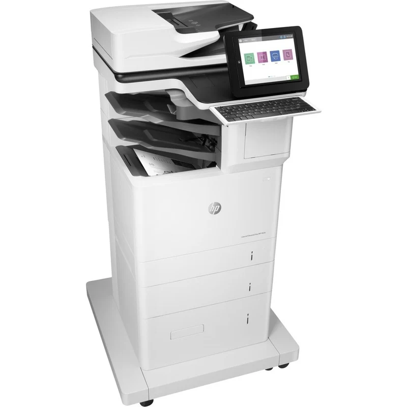 Imprimante multifonction laser HP LaserJet Enterprise M636z - Monochrome - Copieur/Télécopieur/Scanner - Impression monochrome 75 ppm - Impression 1200 x 1200 ppp - Impression recto verso automatique - 300000 3200 pages - 600 feuilles - Entrée 7 ppp - Numérisation optique - LAN sans fil - Mopria - Wi-Fi Direct 01PTXNUMXA#BGJ