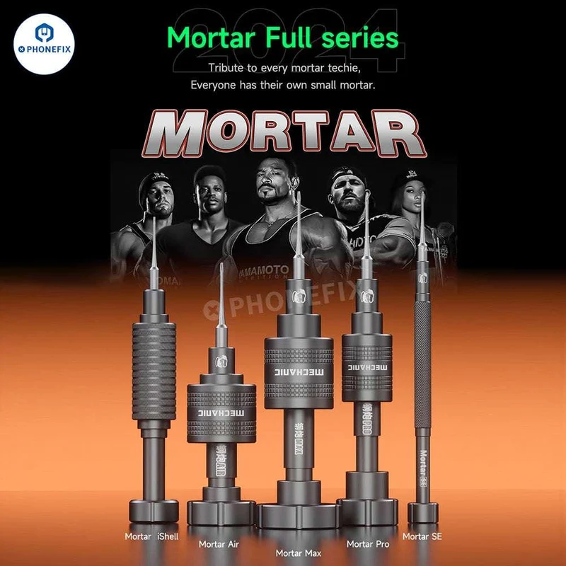 Jeu de tournevis 2D et 3D MECHANIC MORTAR SE Plus/Pro/Air/Max iShell