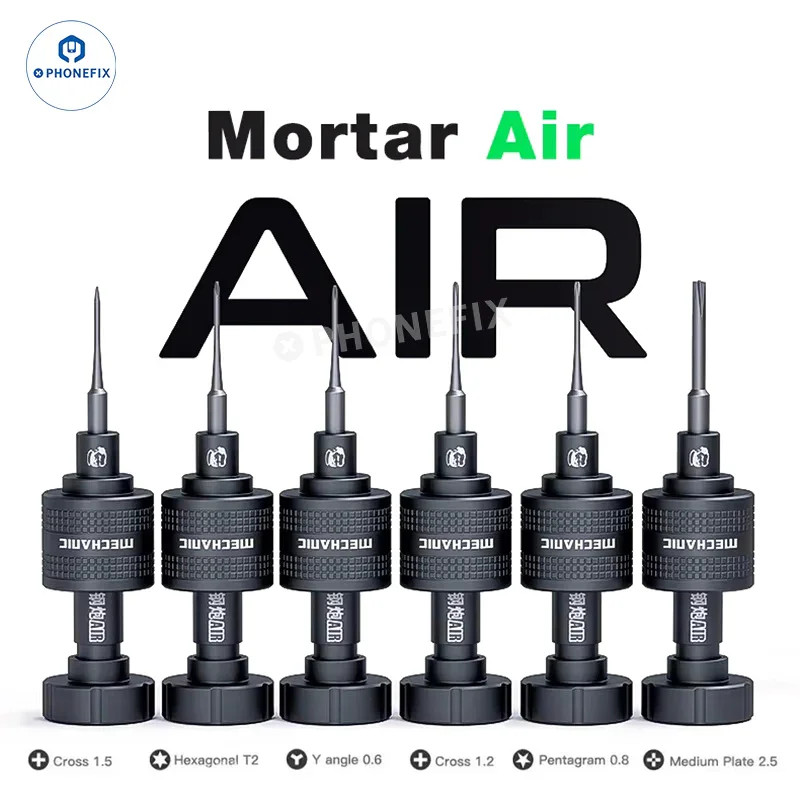 Jeu de tournevis 2D et 3D MECHANIC MORTAR SE Plus/Pro/Air/Max iShell