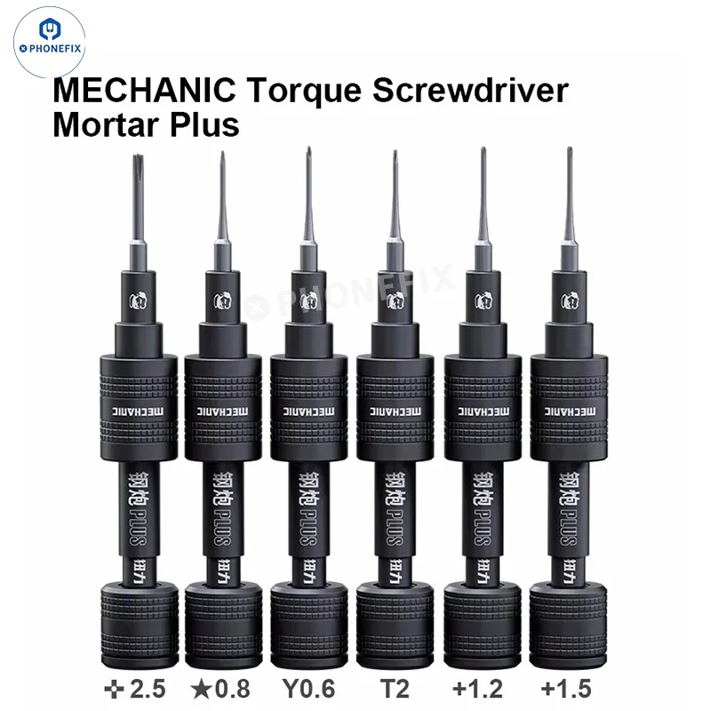 Jeu de tournevis 2D et 3D MECHANIC MORTAR SE Plus/Pro/Air/Max iShell