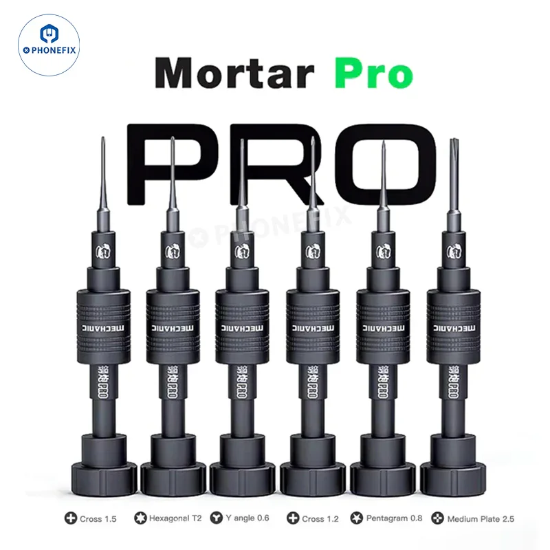 Jeu de tournevis 2D et 3D MECHANIC MORTAR SE Plus/Pro/Air/Max iShell