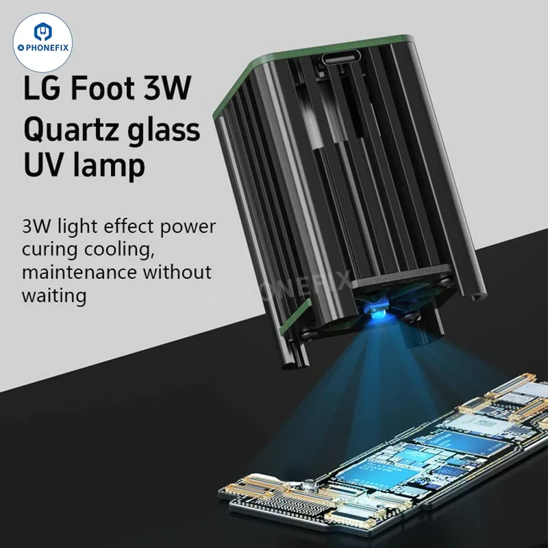 Ventilateur de refroidissement pour lampe de polymérisation UV MaAnt UV-01 MY-01 Dissipation thermique rapide