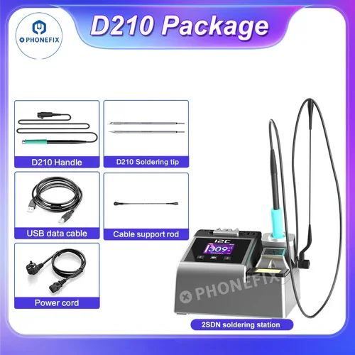 Station de soudage i2C NANO avec poignée de soudage JBC T210/245/115