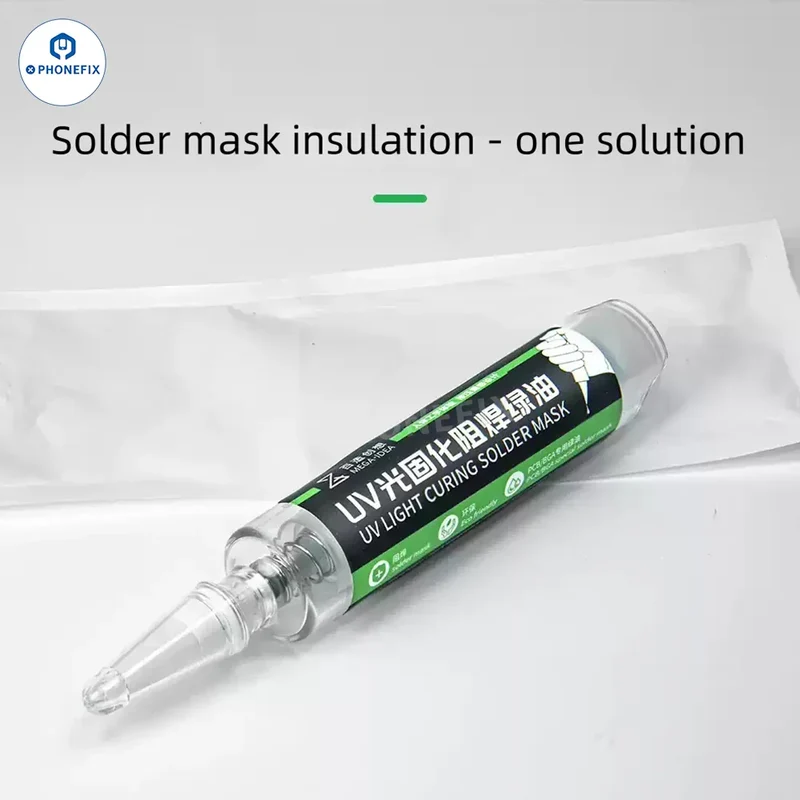 Lampe de séchage UV YCS Green Oil 3S, colle à séchage rapide, flux de soudure