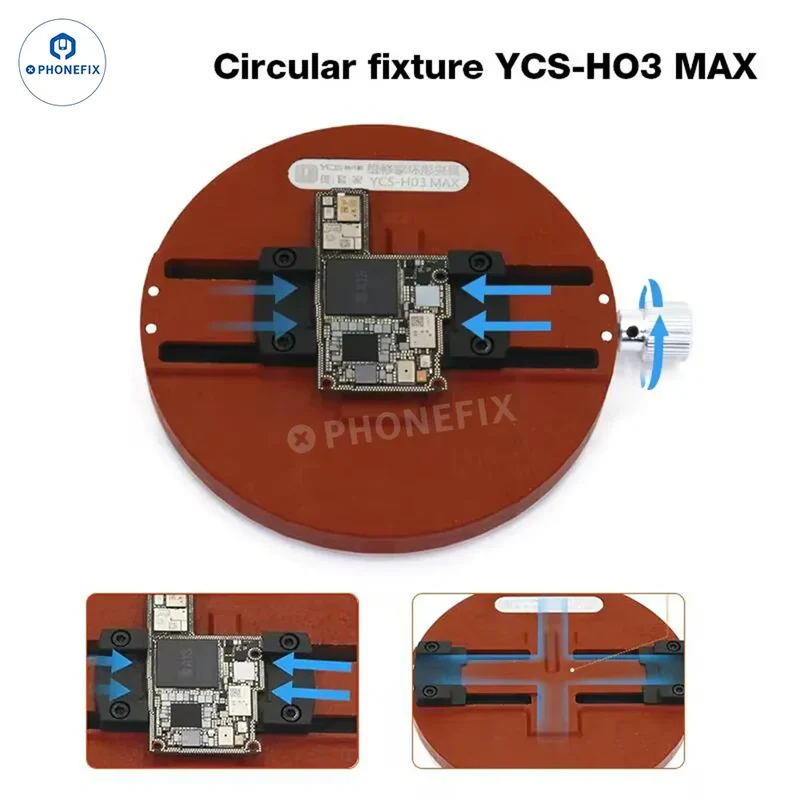Support universel pour téléphone et circuit imprimé YCS P03 H03 Pro, dispositif de soudage pour circuit intégré et processeur