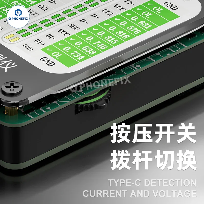 Testeur d'analyse de prise de queue QianLi iBridge A3 avec port Lightning Type-C