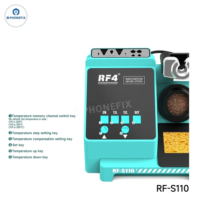 Station de soudage BGA intelligente RF4 RF-S110 RF-S210 RF-S310 RF-S510