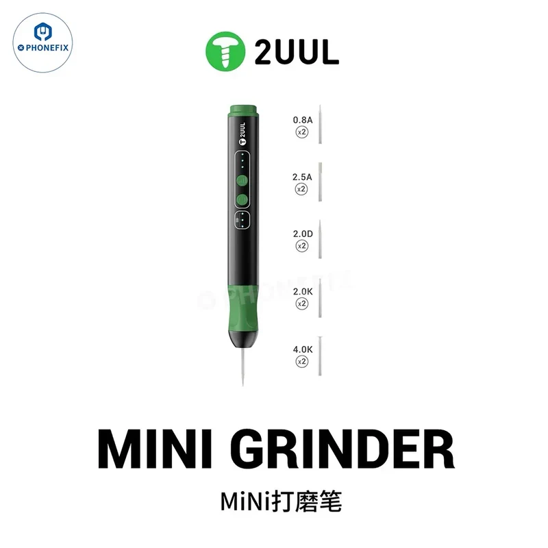 Stylo de meulage pour circuit imprimé à vitesse variable 2UUL CVT