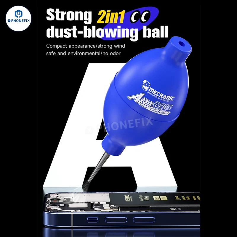 Boule de soufflage d'air en silicone pour nettoyeur de poussière A130 A120 B110
