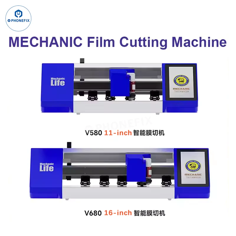 Machine de découpe de film Mechanic Unlimited compatible avec écran de 16 pouces
