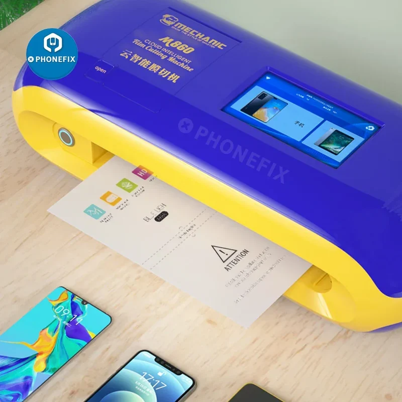 Machine de découpe de film Mechanic Unlimited compatible avec écran de 16 pouces