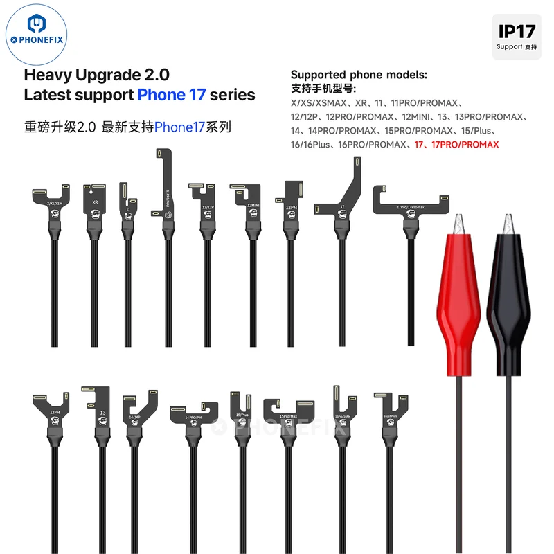 Câble de démarrage Mechanic Power Pro Max pour iPhone X-16 Pro Max