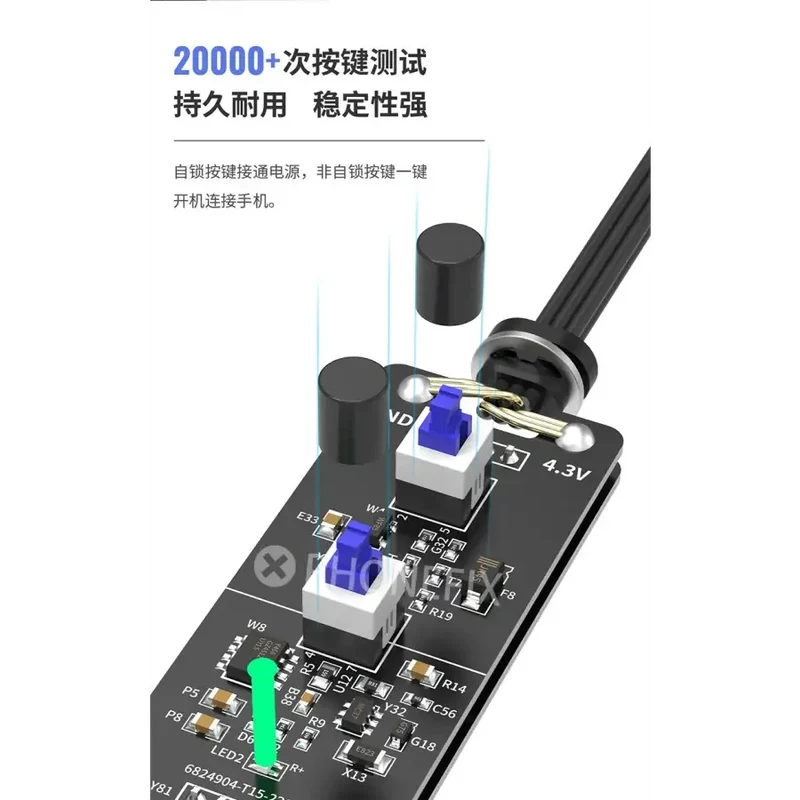 Câble de démarrage Mechanic Power Pro Max pour iPhone X-16 Pro Max