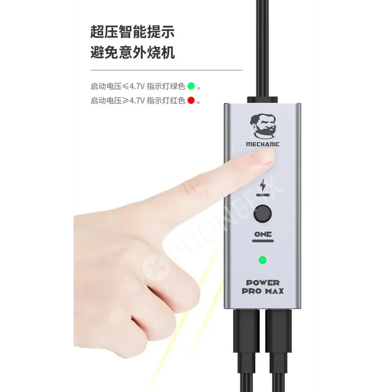 Câble de démarrage Mechanic Power Pro Max pour iPhone X-16 Pro Max
