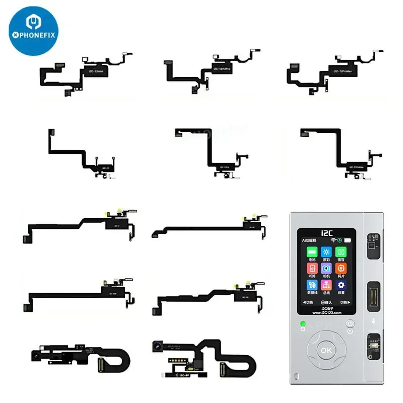 Câble flexible pour capteur d'écouteur i2C pour iPhone 8-15 Pro Max
