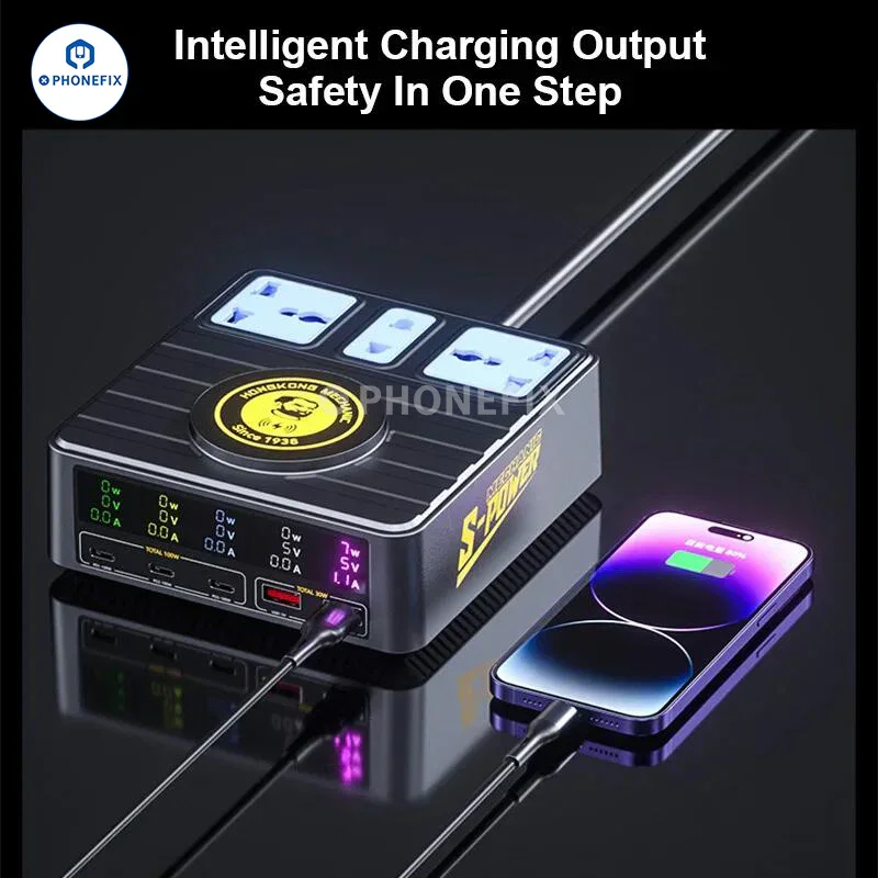 Chargeur sans fil à prise de charge ultra rapide Mechanic S-POWER PRO
