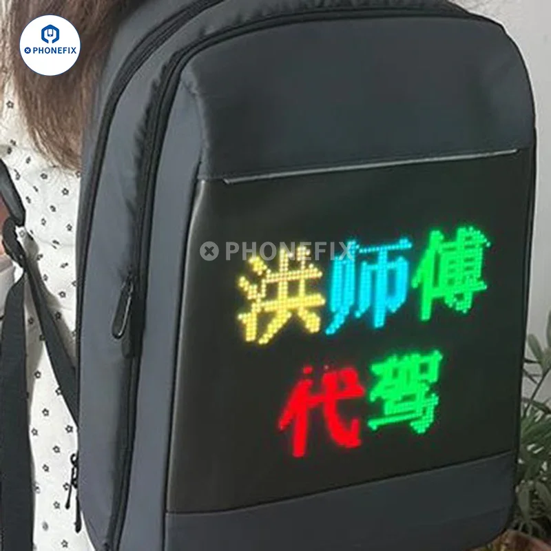 Sac à dos LED pour bricolage, publicité, entreprise, téléphone, ordinateur portable, réparation
