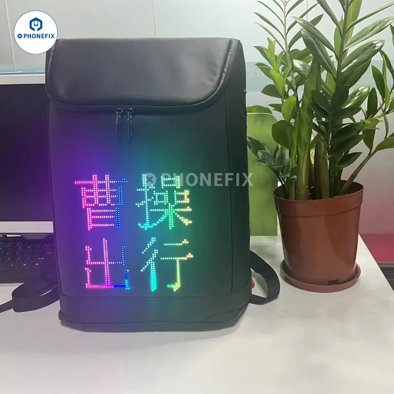 Sac à dos LED pour bricolage, publicité, entreprise, téléphone, ordinateur portable, réparation
