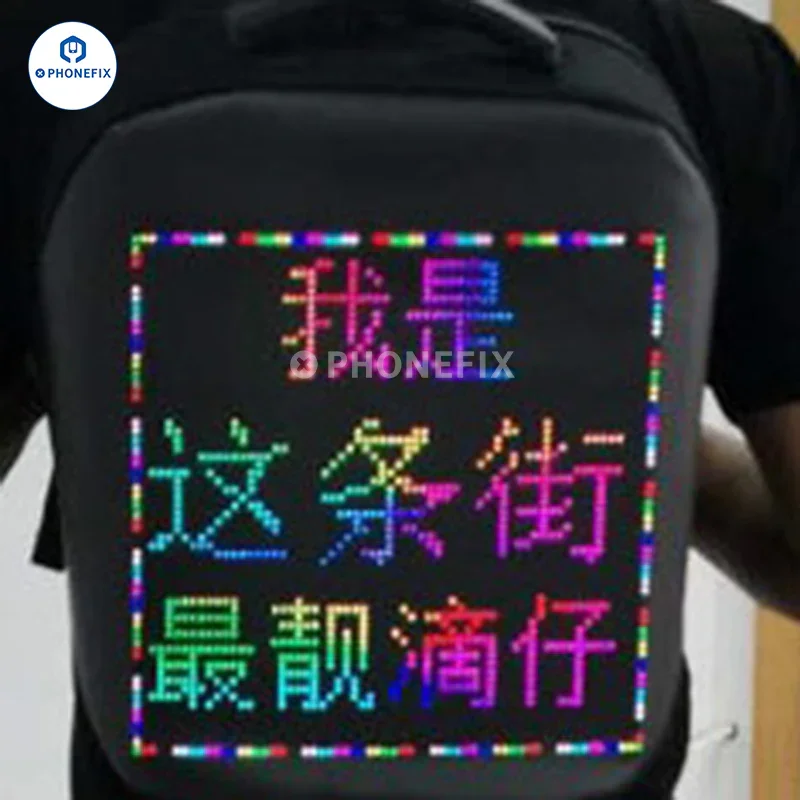 Sac à dos LED pour bricolage, publicité, entreprise, téléphone, ordinateur portable, réparation