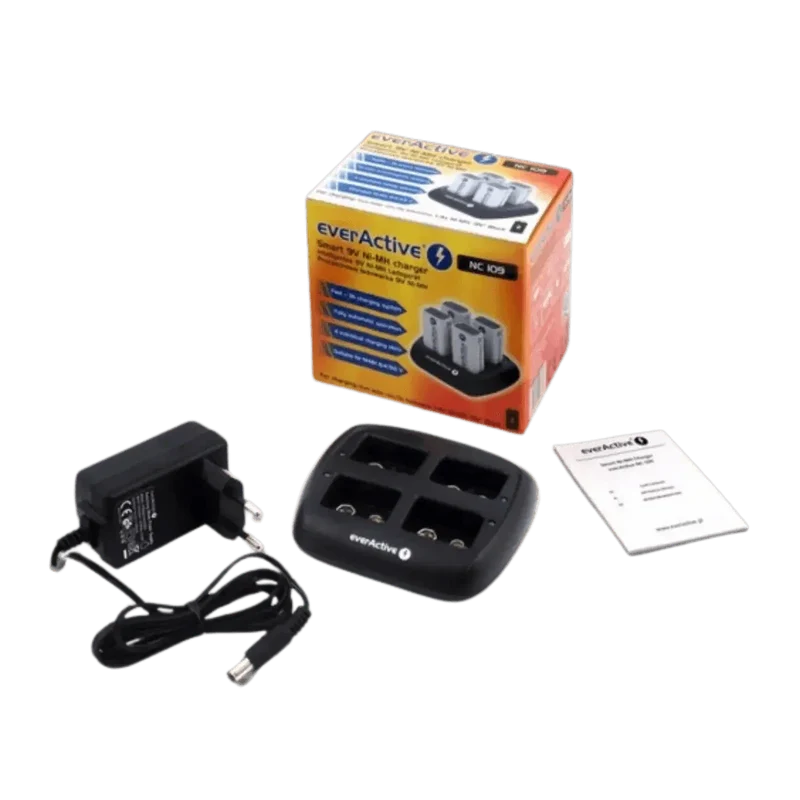 Chargeur intelligent 9V NiMh