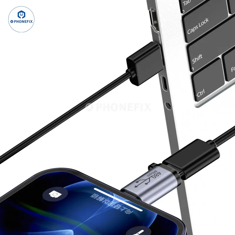 Adaptateur USB type-C femelle/mâle pour téléphone