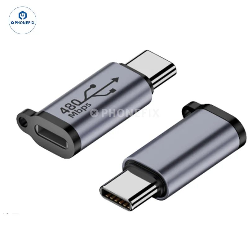 Adaptateur USB type-C femelle/mâle pour téléphone
