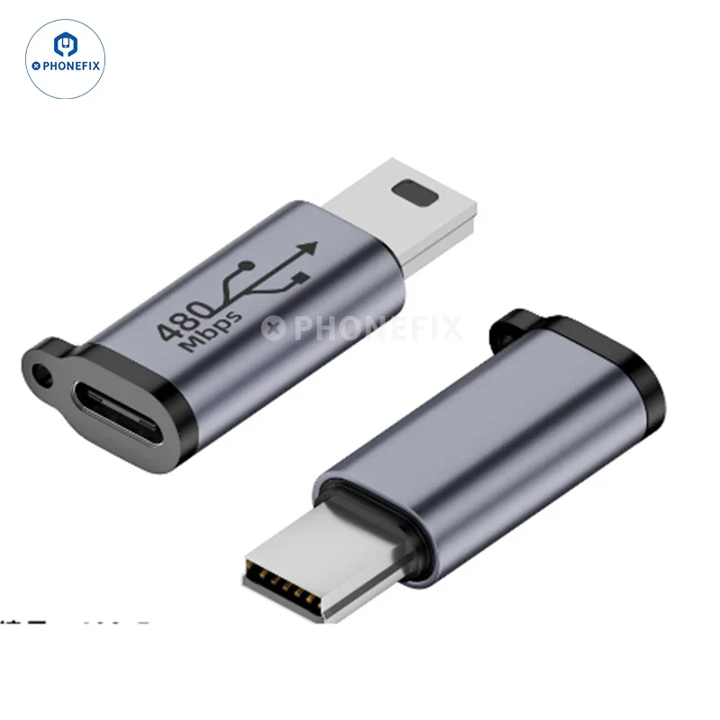 Adaptateur USB type-C femelle/mâle pour téléphone