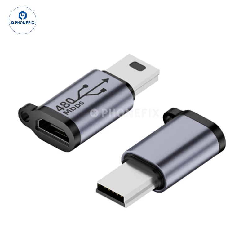 Adaptateur USB type-C femelle/mâle pour téléphone