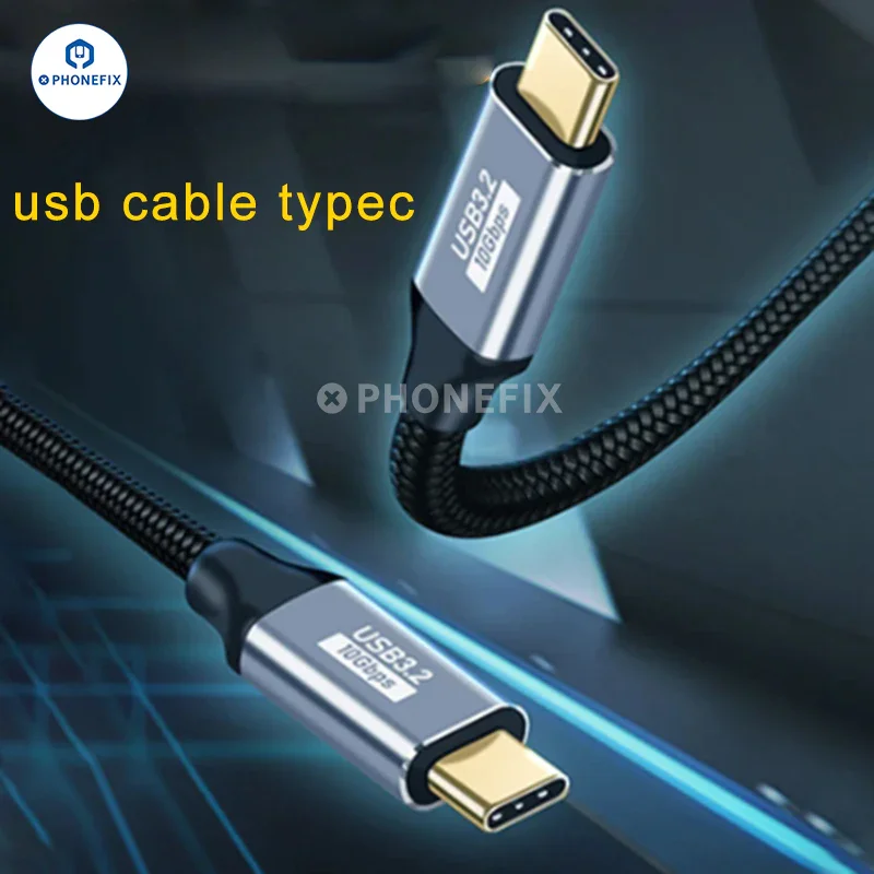 Câble d'extension numérique USB 3.1 Gen2 droit/coudé