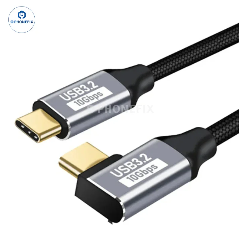 Câble d'extension numérique USB 3.1 Gen2 droit/coudé