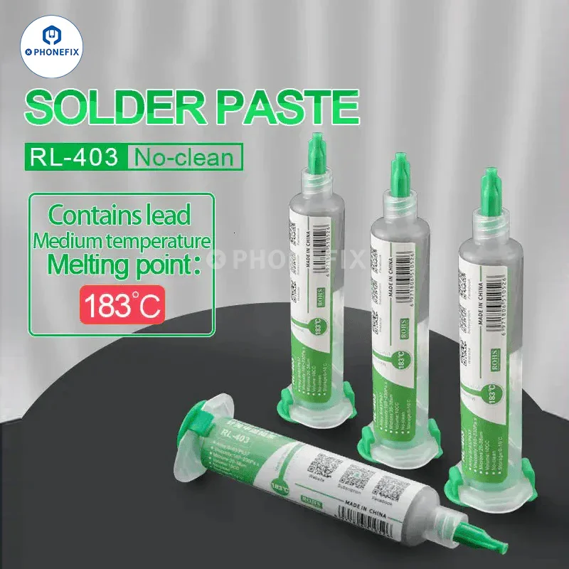 Pâte à souder Relife sans nettoyage, flux d'étain, outils de soudage de puces PCB BGA