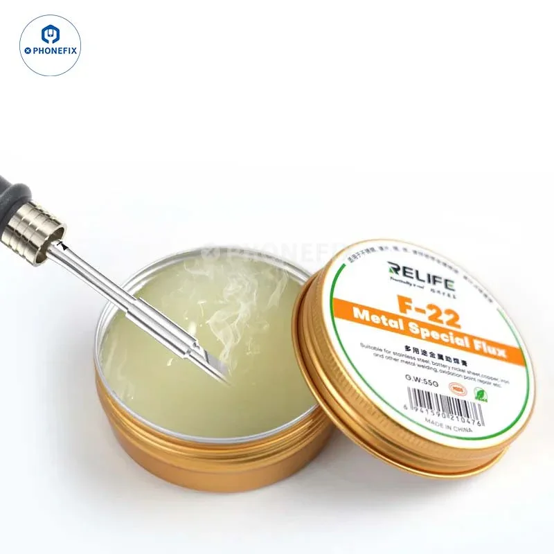 Pâte à souder Relife sans nettoyage, flux d'étain, outils de soudage de puces PCB BGA