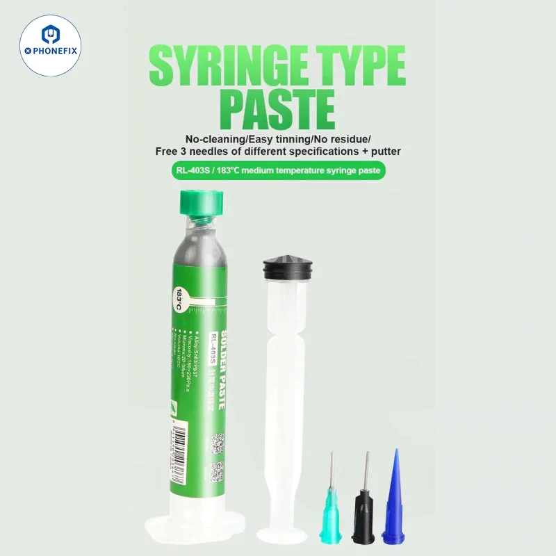 Pâte à souder Relife sans nettoyage, flux d'étain, outils de soudage de puces PCB BGA
