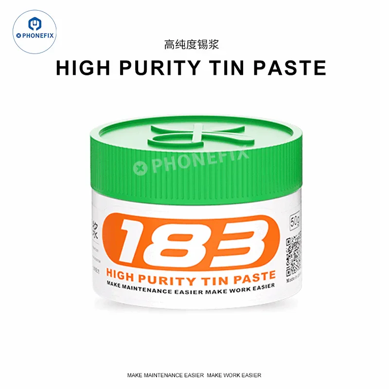 Pâte à souder à l'étain sans plomb MiJing 138A 158A 190A 217A