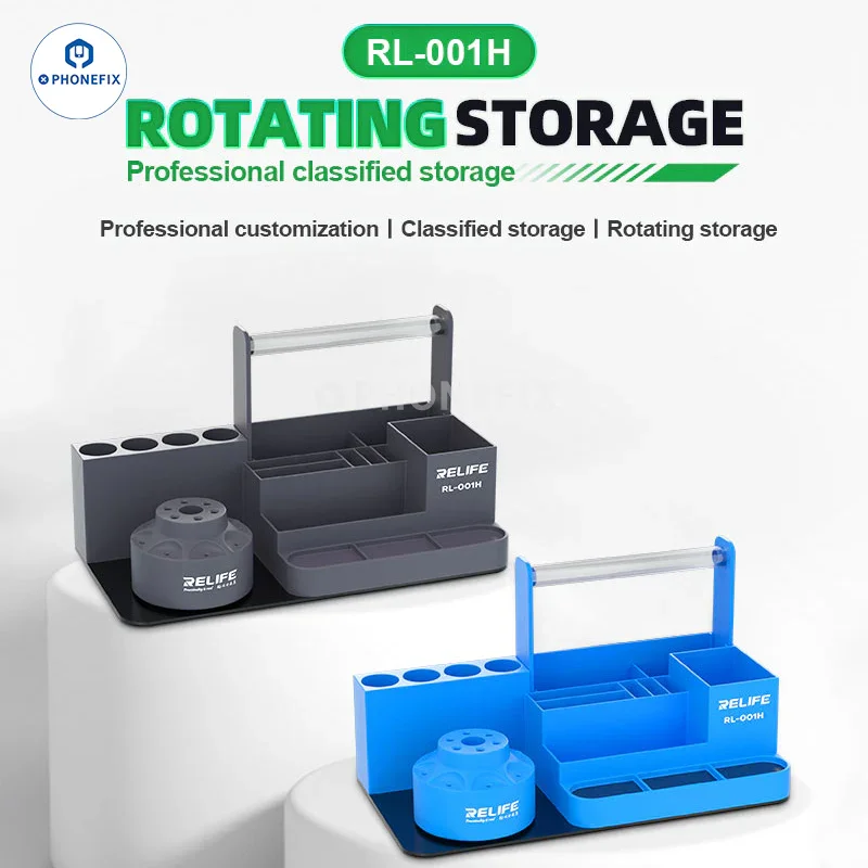 Boîte de rangement rotative RL-001H pour pinces et outils