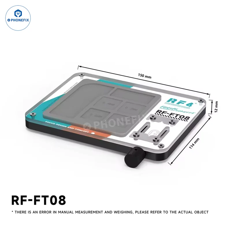 Support universel RF4 pour carte mère de téléphone, pince de soudure pour processeur et circuit intégré.