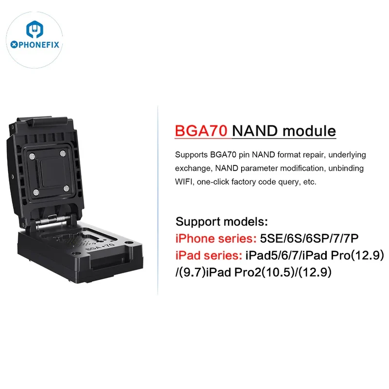 Programmeur I2C P14 Pro BGA110 BGA70 Nand pour iPhone 6S-15 Pro Max