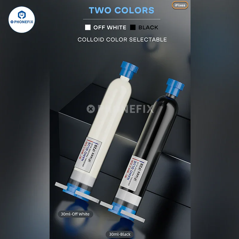 Colle UV nano-adhésive iFixes pour réparation de châssis de téléphone endommagés, vitre LCD