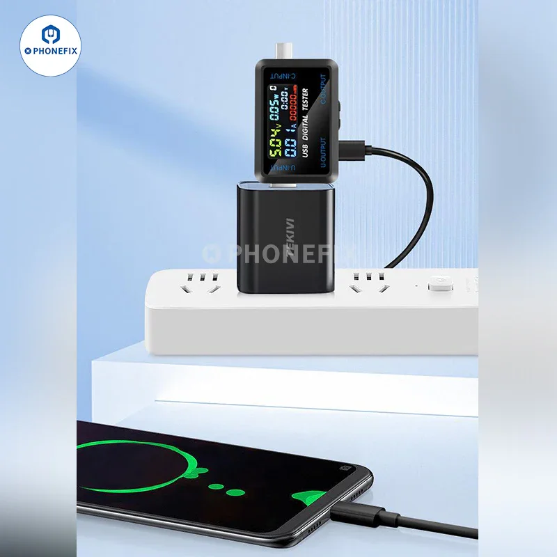 Testeur numérique USB Type-C, détecteur de tension, de courant et de chargeur